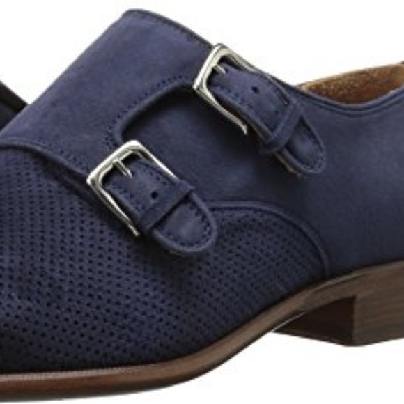 Bruno Magli Men\'s Wesley 100% Suede Leather Oxford, Navy, 10.5 M US main image 7
